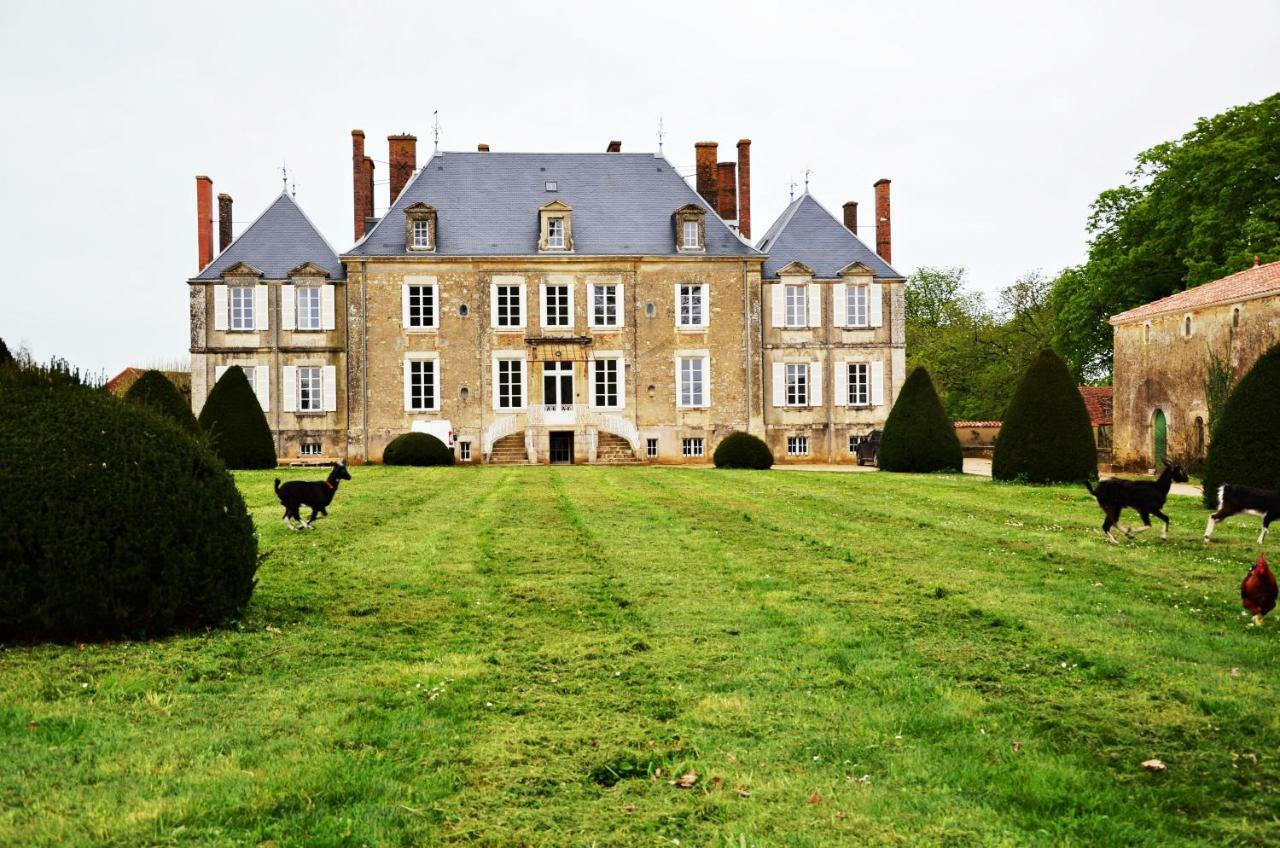 Chateau Des Noces Bazoges-en-Pareds Dış mekan fotoğraf